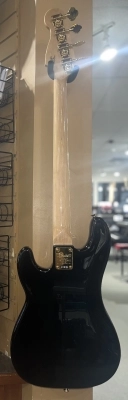 Squier - 40th Anniversary Precision Bass, Gold Edition, Laurel Fingerboard - Black 2